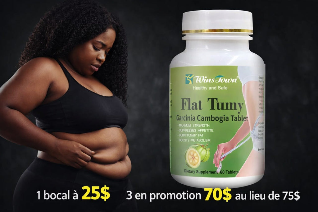 FLAT TUMMY comprimes minceur coupe-faim puissant et bruleur